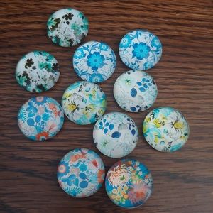 Fun floral fridge magnets